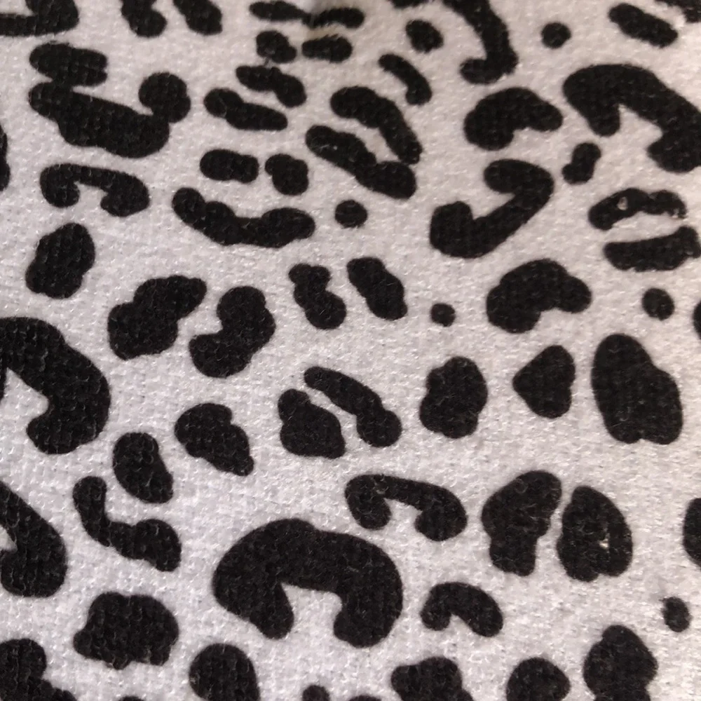 Juicy Couture Black & White Leopard Dish Drying Mats - 2 Pack